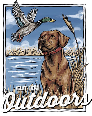 Cut 'Em Outdoors Tee